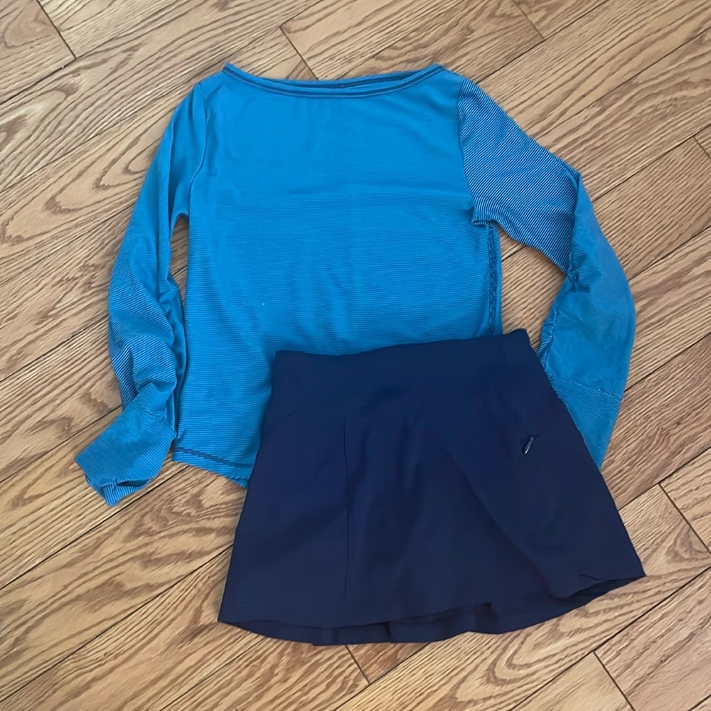 Girls Skort & Shirt outfit